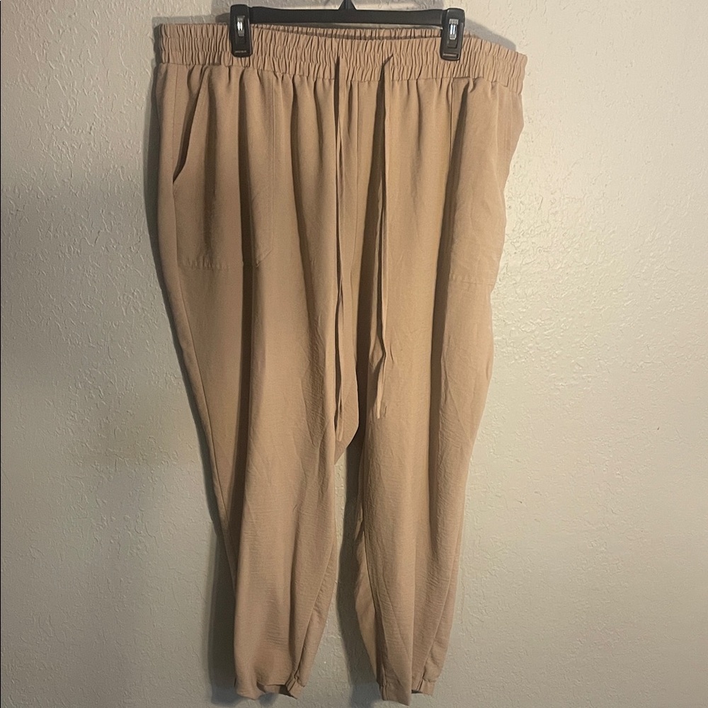 Stylish Women's Tan Joggers